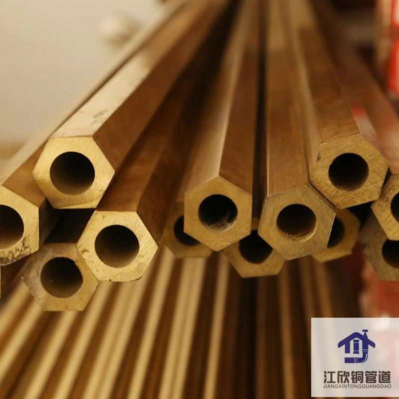 Brass Hollow Bar Stock Tube Pipe Hex Solid Copper Alloy Fitting