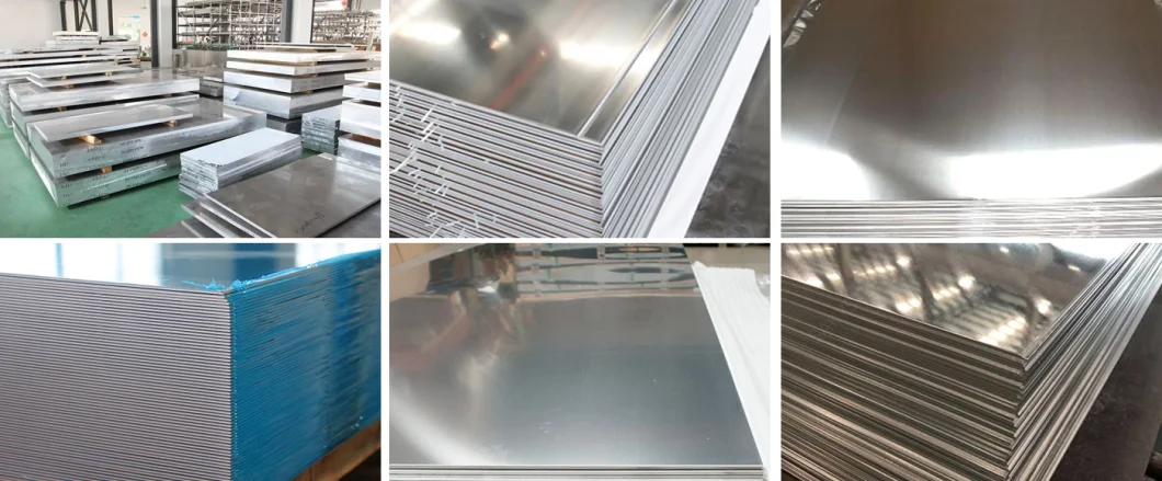 China Suppliers Aluminum Plate Container for Boat H116/H321 5083 5000 5052 6061 Series Marine Grade Aluminum Alloy Sheet Strip