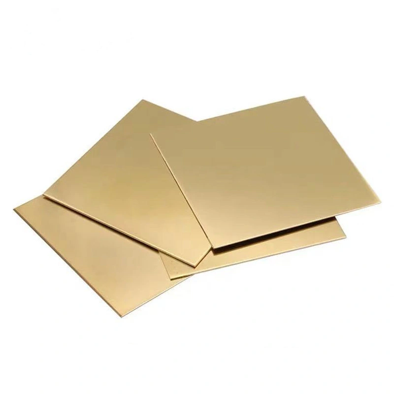 Qsn6.5-0.1 Cold Rolled Sheet Brass Alloy Plate for European Wide Strip Mill