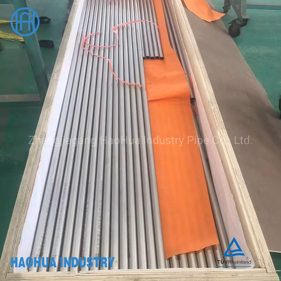 ASTM B861 ASTM B862 Gr1 Gr2 Grade2 5등급 스레드 티타늄 튜브